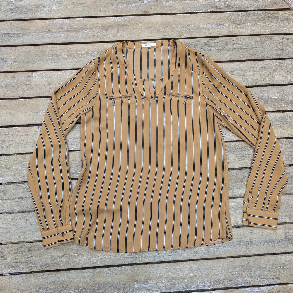 Maurices Goldenrod Blouse